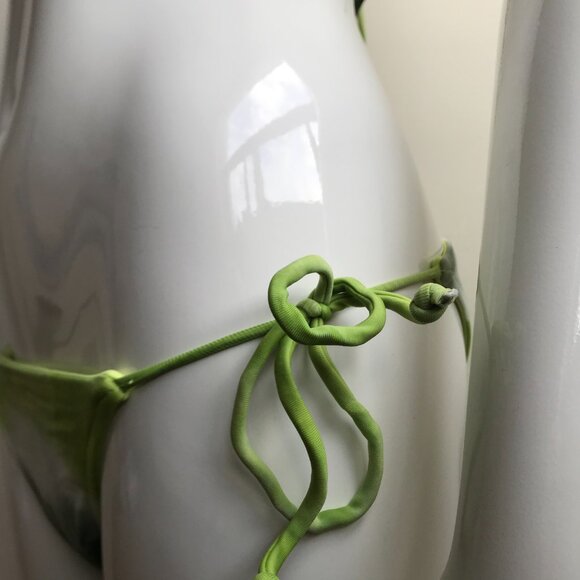 Billabong BLUE CRUSH era Vintage bikini tie dye reversible triangle low rise - Picture 11 of 16